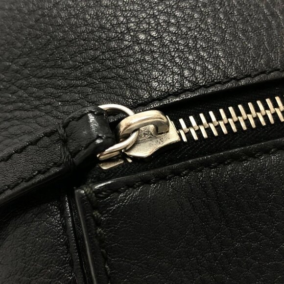 FENDI 8BZ036 By the Way Bijoux Backpack Leather Black/SilverHardware - Picture 5 of 12